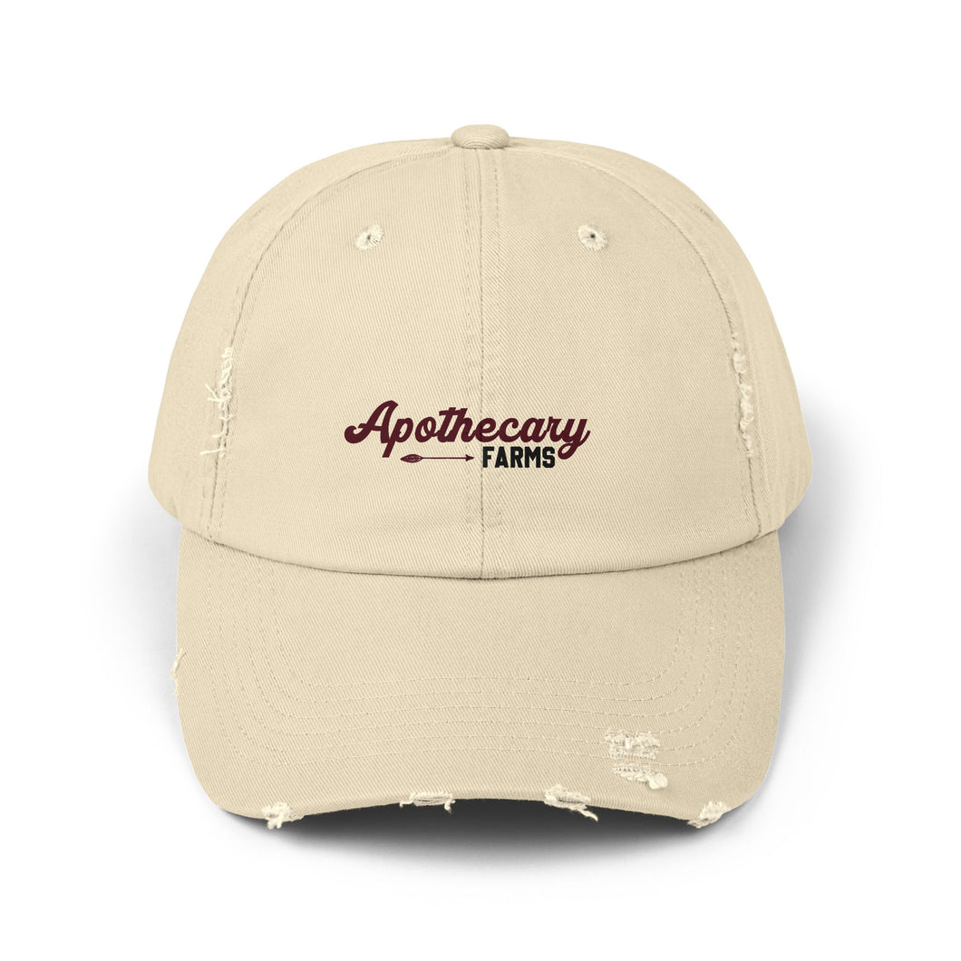 Unisex Distressed Cap
