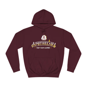 Apothecary Terp Team Alumni Unisex College Hoodie - Comfortable, Stylish Sweatshirt for College Graduates