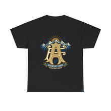 Load image into Gallery viewer, Apothecary Farms Mountain Crest Tee — Rustic Herbal Logo T-Shirt