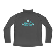 Load image into Gallery viewer, Ladies Quarter-Zip Pullover - Terp Team Alumni Design