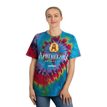 Load image into Gallery viewer, AE Spiral Tie-Dye Tee — Colorful Apothecary Extracts T-Shirt