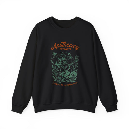 Apothecary Frog Banjo Crew Neck