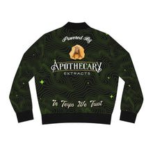 Load image into Gallery viewer, Apothecary Extracts 'In Terps We Trust' Women's Bomber Jacket