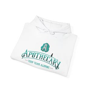 Apothecary Terp Team Alumni Hoodie - Cozy Unisex Sweatshirt for Graduates and Herbal Enthusiasts