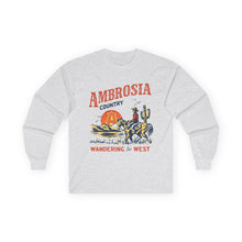 Load image into Gallery viewer, Ambrosia Country 'Wandering the West' Long Sleeve Tee